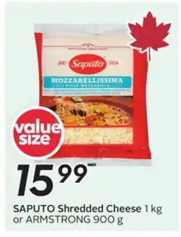 Sobeys SAPUTO Shredded Cheese offer