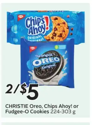 Sobeys Oreo, Chips Ahoy! or Fudgee-O Cookies offer