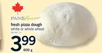 Fortinos FRESH PIZZA DOUGH, 600 G offer