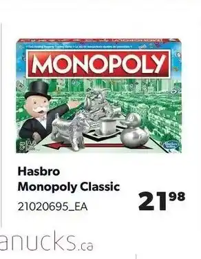 Real Canadian Superstore Hasbro monopoly classic offer