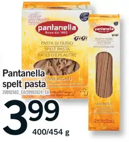 Fortinos PANTANELLA SPELT PASTA, 400/454 G offer