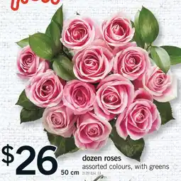 Fortinos DOZEN ROSES, 50 CM offer