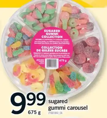 Fortinos SUGARED GUMMI CAROUSEL, 675 G offer