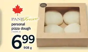 Fortinos PERSONAL PIZZA DOUGH, 908 G offer