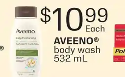 Fortinos AVEENO BODY WASH, 532 ML offer