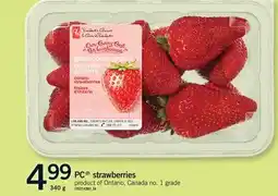Fortinos PC STRAWBERRIES, 340 G offer