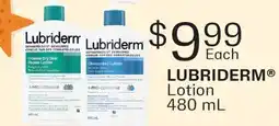 Fortinos LUBRIDERM LOTION, 480 ML offer
