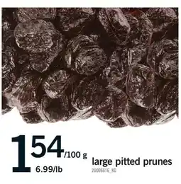 Fortinos LARGE PITTED PRUNES offer