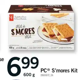 Fortinos PC S'MORES KIT, 600 G offer