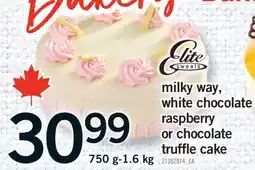 Fortinos MILKY WAY, WHITE CHOCOLATE RASPBERRY OR CHOCOLATE TRUFFLE CAKE, 750 G-1.6 KG offer