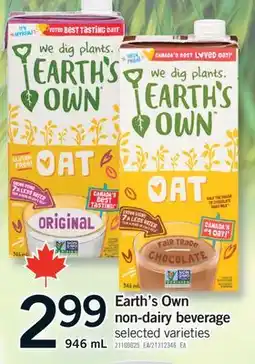 Fortinos EARTH'S OWN NON-DAIRY BEVERAGE, 946 ML offer