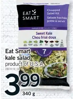 Fortinos EAT SMART KALE SALAD, 340 G offer