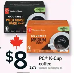Fortinos PC K-CUP COFFEE, 12'S offer