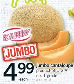 Fortinos JUMBO CANTALOUPE offer