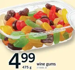 Fortinos WINE GUMS, 475 G offer