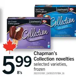 Fortinos CHAPMAN'S COLLECTION NOVELTIES, 8'S offer