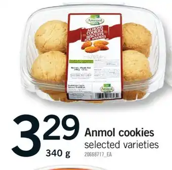 Fortinos ANMOL COOKIES, 340 G offer