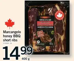 Fortinos MARCANGELO HONEY BBQ SHORT RIBS, 400 g offer