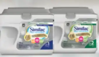 Real Canadian Superstore SIMILAC PRO-ADVANCE STEP 1 OR 2 POWDER FORMULA, 584 G offer