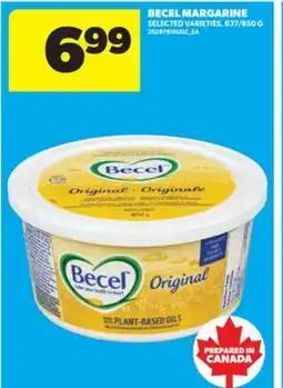 Real Canadian Superstore BECEL MARGARINE, 637/850 G offer