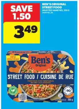 Real Canadian Superstore BEN'S ORIGINAL STREET FOOD, 255 G offer