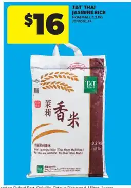 Real Canadian Superstore T&T THAI JASMINE RICE HOM MALI, 8.2 KG offer