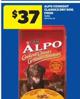 Real Canadian Superstore ALPO COOKOUT CLASSICS DRY DOG FOOD, 16 KG offer