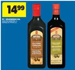 Real Canadian Superstore PC SPLENDIDO OIL, 1 L offer