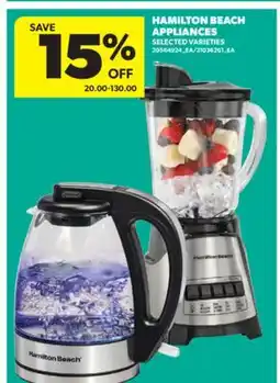 Real Canadian Superstore HAMILTON BEACH APPLIANCES offer