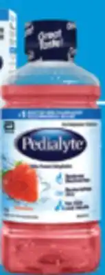 Real Canadian Superstore PEDIALYTE ELECTROLYTE ORAL REHYDRATION SOLUTION, STRAWBERRY, 1 L offer