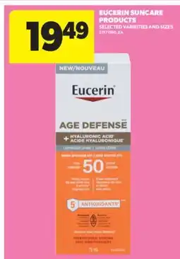 Real Canadian Superstore EUCERIN SUNCARE PRODUCTS offer