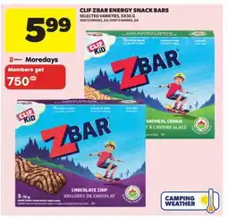 Real Canadian Superstore CLIF ZBAR ENERGY SNACK BARS, 5X36 G offer