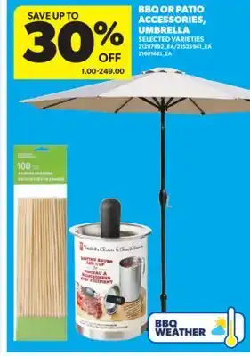 Real Canadian Superstore BBQ OR PATIO ACCESSORIES, UMBRELLA offer