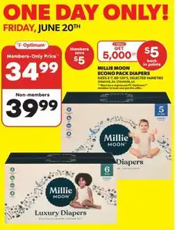 Real Canadian Superstore MILLIE MOON ECONO PACK DIAPERS offer