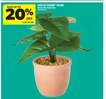 Real Canadian Superstore LIFE AT HOME SILKS offer