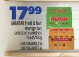 Real Canadian Superstore LÄRABAR FRUIT & NUT ENERGY BAR, 16x45 offer
