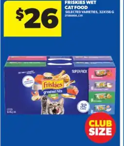 Real Canadian Superstore FRISKIES WET CAT FOOD, 32X156 G offer