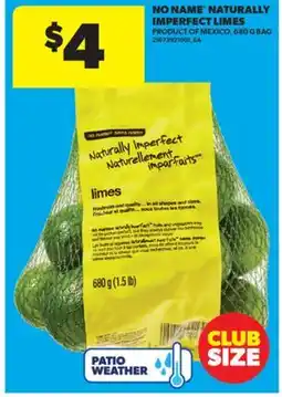 Real Canadian Superstore NO NAME NATURALLY IMPERFECT LIMES, 680 G offer
