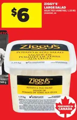 Real Canadian Superstore ZIGGY'S LARGE SALAD, 1.25 KG offer
