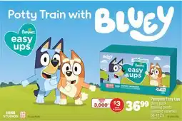 Real Canadian Superstore PAMPERS EASY UPS GIANT PACK TRAINING PANTS, 68-112'S offer