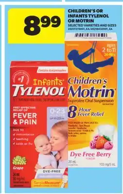 Real Canadian Superstore CHILDREN TYLENOL OR MOTRIN offer