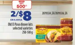 Real Canadian Superstore OLD EL PASO DINNER KITS, 250-510 G offer