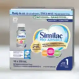 Real Canadian Superstore SIMILAC STAGE 1 READY TO FEED BABY FORMULA, 16X235 ML offer