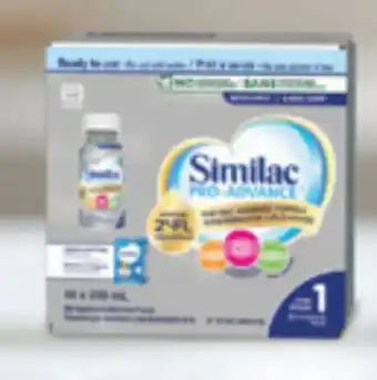 Real Canadian Superstore SIMILAC STAGE 1 READY TO FEED BABY FORMULA, 16X235 ML offer
