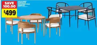 Real Canadian Superstore LIFE AT HOME NORFOLK OR SHELBURNE 5 PIECE DINING SET offer