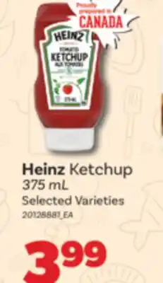 Real Canadian Superstore HEINZ KETCHUP, 375 ML offer