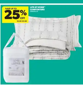 Real Canadian Superstore LIFE AT HOME COMFORTERS offer