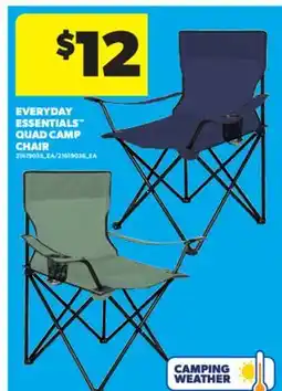Real Canadian Superstore EVERYDAY ESSENTIALS QUAD CAMP CHAIR offer