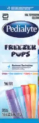 Real Canadian Superstore PEDIALYTE FREEZER POPS, 16X62. 5 ML offer