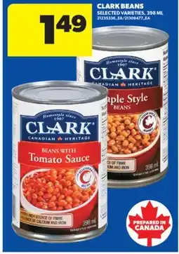 Real Canadian Superstore CLARK BEANS, 398 ML offer